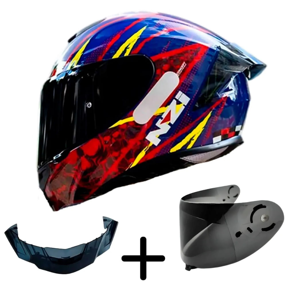 NZI Trendy 3 Stream Flag Azul Vermelho Preto NZI Trendy 3 Stream Flag Azul Vermelho Preto